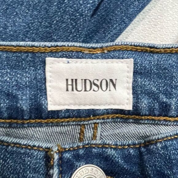 Hudson Blair High Rise Boot Cut Crop Jeans - Picture 3 of 9